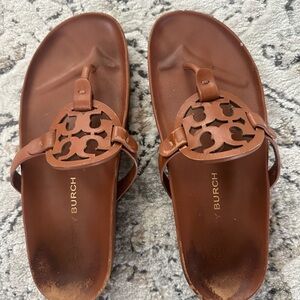 Size 9 Tory Burch miller cloud sandals